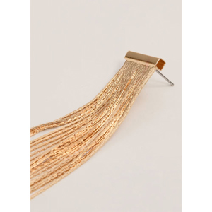 Phase Eight Gold Shoulder Duster Drop Earrings